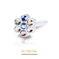 Piercing - Blomdahl - Kolczyk Daisy Rainbow/ Alexandrite 5mm 2szt - miniaturka - grafika 1