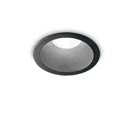 Oprawy, klosze i abażury - Ideal Lux Lampa wpuszczana GAME ROUND 11W 2700K czarna 285412 285412/IL - miniaturka - grafika 1