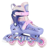 Rolki - Rolki NILS EXTREME NA13102 ( 26-29) Fioletowy - miniaturka - grafika 1