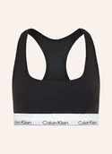 Biustonosze - Calvin Klein Biustonosz Bustier Icon Cotton Modal schwarz - miniaturka - grafika 1