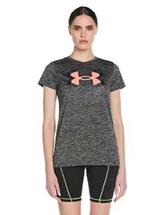 Under Armour Damska koszulka z krótkim rękawem Tech Twist Graphic - Koszulki i topy damskie - miniaturka - grafika 1