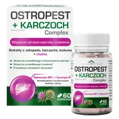 Układ pokarmowy - Ostropest + Karczoch Complex, 60 kapsułek - miniaturka - grafika 1