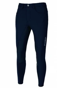 Pikeur Bryczesy LEON GRIP SOFTSHELL męskie pełny lej silikonowy - night blue - Bryczesy - miniaturka - grafika 1