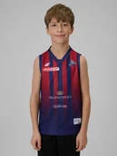 Koszulki dla chłopców - 4F Koszulka meczowa replika wyjazdowa z sezonu 2025/26 dziecięca 4F x King Szczecin - granatowa 98/104 - miniaturka - grafika 1