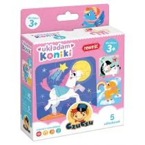 Bright Junior Media CzuCzu Układam Koniki - Media - Puzzle - miniaturka - grafika 1
