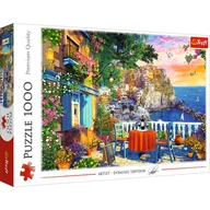 Puzzle - Trefl, Tea Time, puzzle, widok na Cinque Terre, 1000 elementów - miniaturka - grafika 1