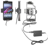 Uchwyty samochodowe do telefonów - Uchwyt aktywny do instalacji na stałe do Sony Xperia Z1 - miniaturka - grafika 1