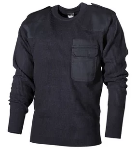 Sweter BW wojskowy niebieski długi 48 - Swetry męskie - miniaturka - grafika 1