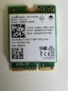 Dell CRD,WRLES,M.2,INTEL,AX211,WW - Akcesoria do komputerów stacjonarnych - miniaturka - grafika 1