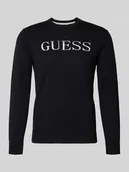 Swetry męskie - Sweter o kroju regular fit z efektem dzianiny model ‘Kane’ - miniaturka - grafika 1