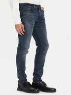Spodnie męskie - HUGO Jeansy 50547247 Granatowy Extra Slim Fit - miniaturka - grafika 1