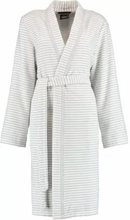 Cawo Szlafrok damski Structure Light Grey - Szlafroki damskie - miniaturka - grafika 1