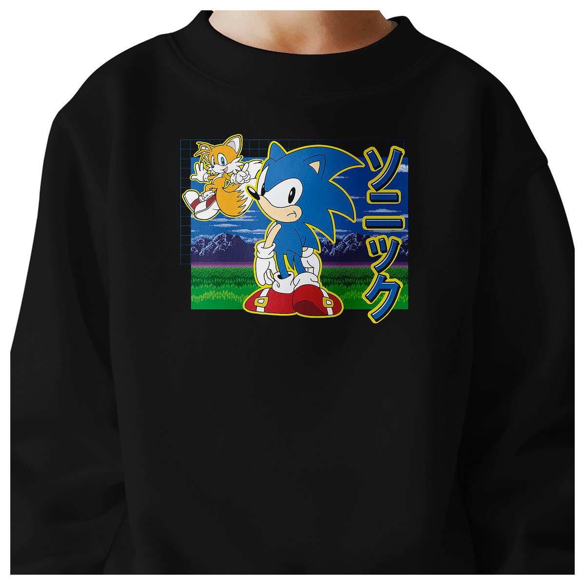BLUZA DZIECIĘCA SONIC 104 DLA DZIEWCZYNKI CHŁOPCA