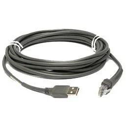 Zebra USB Cable: Series A kabel USB 4,5 m USB A Szary - Pozostałe akcesoria sieciowe - miniaturka - grafika 1