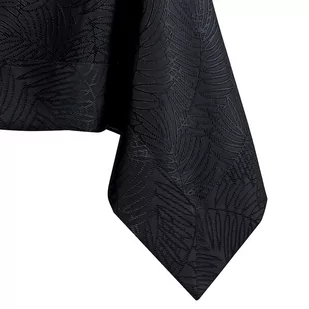 Czarny obrus AmeliaHome Gaia Black, 110x160 cm - Obrusy i serwetki - miniaturka - grafika 1