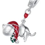 Charmsy - Charms do Pandora - CHARMS ŚWIĘTA KOTEK - miniaturka - grafika 1