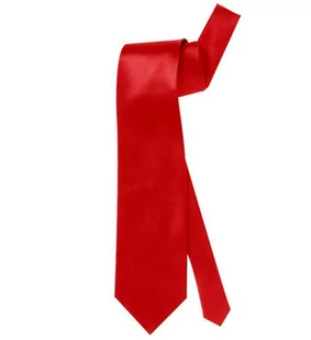 Widmann Andreas jednokolorowy Satin-krawat, rozmiar uniwersalny, czerwony VD-WDM2959R - Stroje karnawałowe - miniaturka - grafika 1