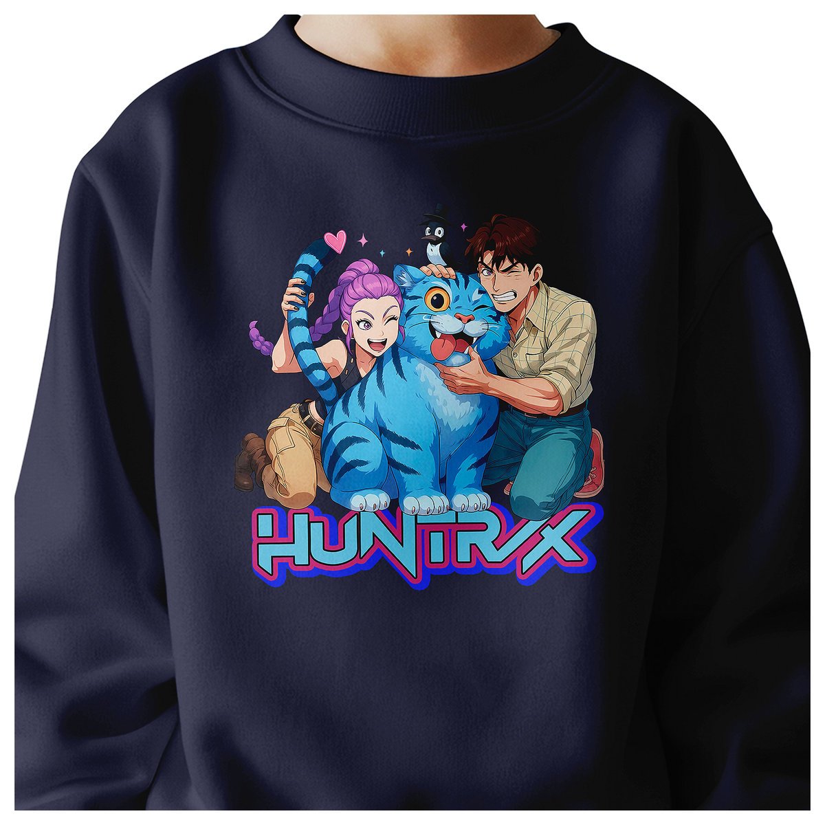 BLUZA DZIECIĘCA KPOP DEMON HUNTERS HUNTRIX 122-128 BAWEŁNIANA JAKOŚĆ