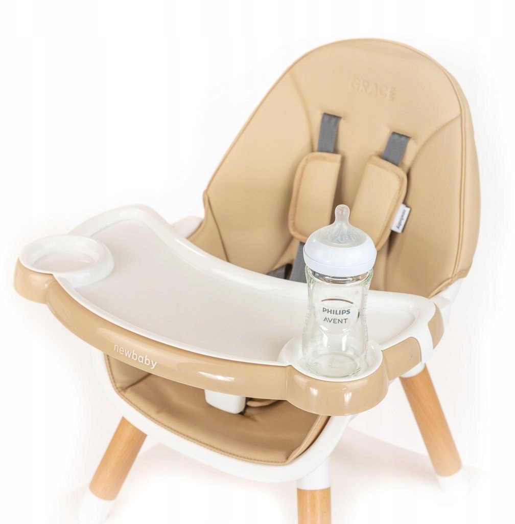 NEW BABY KRZESEŁKO 3w1 GRACE BEIGE 8596164147078