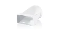 Akcesoria do wentylacji i klimatyzacji - Vents Group Łącznik przekrojów zmienych 110x54/100mm biał WP070 WP070 - miniaturka - grafika 1