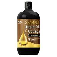 Szampony do włosów - Bio Naturell Shampoo Ultra Energy szampon do włosów Argan Oil & Colagen 946ml - miniaturka - grafika 1