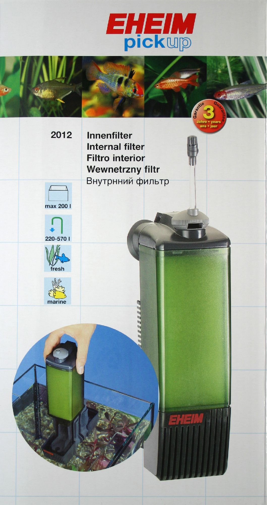 Eheim FILTR WEWNĘTRZNY 2012020