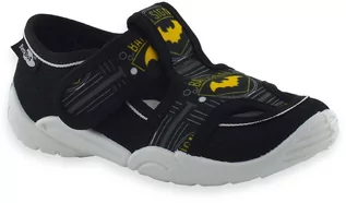 Buty dla chłopców - Kapcie dziecięce RenBut 33-375_P-1683 Batman Czarne - grafika 1