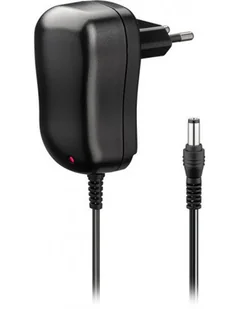 Pro Pro Power Adapter 12V 2.1mm 12W - Black 4040849572883 - Kable komputerowe i do monitorów - miniaturka - grafika 1