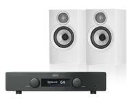 Zestawy stereo - Hegel H95 (czarny) + 607 S3 (biały) - miniaturka - grafika 1