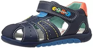 Buty dla chłopców - Pablosky Sandały chłopięce 009821 z obcasem, niebieski - niebieski - 19 EU - miniaturka - grafika 1