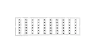 wago Oznaczniki WMB 2x 51-100 793-607 /5szt./ 793-607 - Rozdzielnie elektryczne - miniaturka - grafika 1