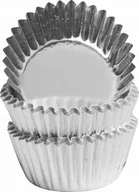 Formy do ciast - Foremki do ciast (BD) 26x16 mm srebrne /75 sztuk - miniaturka - grafika 1