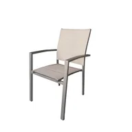 Fotele i krzesła ogrodowe - Fotel Tacoma szary - miniaturka - grafika 1