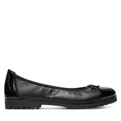 Baleriny - Baleriny Caprice 9-22150-45 Czarny - miniaturka - grafika 1