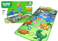 Zabawki interaktywne dla dzieci - Mata Taneczna Edukacyjna Interaktywna Dinozaury Dźwięki - miniaturka - grafika 1