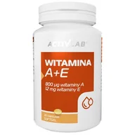 Witaminy i minerały dla sportowców - Witamina A+E ACTIVLAB (30 tabletek) - miniaturka - grafika 1
