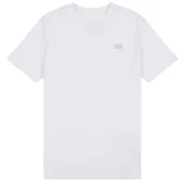 Koszulki i topy damskie - Koszulka dziecięca New Balance LAKB0001BWE - biała - miniaturka - grafika 1