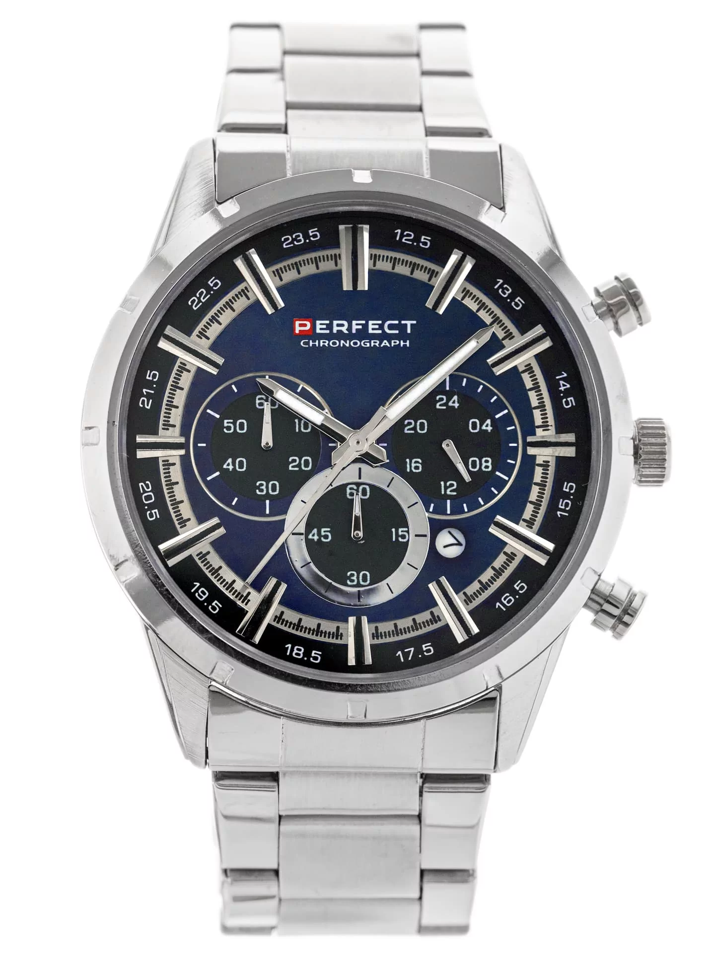 ZEGAREK MĘSKI PERFECT M507CH - CHRONOGRAF (zp378c) + BOX