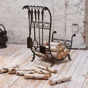 Akcesoria kominkowe - Zestaw kominkowy Stirling 4250769200913 - miniaturka - grafika 1