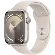 Smartwatch - Apple Watch 9 GPS 45mm Aluminium Sport S/M Beżowy - miniaturka - grafika 1
