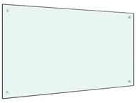 Panele ścienne i boazeria - Biały szklany panel ścienny do kuchni - Paxin 5X - miniaturka - grafika 1