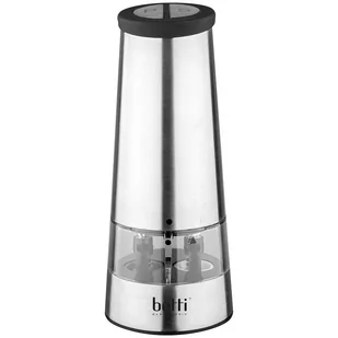 Botti Młynek Do Soli I Pieprzu Ze Stali Nierdzewnej Elektryczny Botti Andre 23,2 Cm 5907758624876 - Młynki do soli i pieprzu - miniaturka - grafika 1