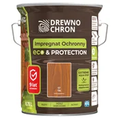 Farby i impregnaty do drewna - Drewnochron Impregnat ochronny ECOPROTECTION tik 4,5 l - miniaturka - grafika 1