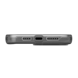UNIQ etui Calio iPhone 15 Pro Max 6.7" Magclick Charging szary/smoked grey - Etui i futerały do telefonów - miniaturka - grafika 2