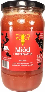 POLSKI miód z TRUSKAWKĄ - 1 kg - Miód - miniaturka - grafika 1