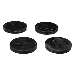 Secret De Gourmet Podkładki pod kubki MARBLE, Ø 10 cm, 4 sztuki - Obrusy i serwetki - miniaturka - grafika 1