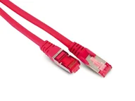 Kable miedziane - Kabel sieciowy patch S/CONN, kat. 6A, S/FTP, PIMF, bezhalogenowy, GHMT-CERTIFIED, czerwony, 2,0 m (75712-AR) - miniaturka - grafika 1