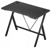 Biurka gamingowe - Biurko Huzaro Hero 1.4 Czarny - miniaturka - grafika 1