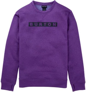 bluza męska BURTON OAK CREW Imperial Purple Heather - Bluzy męskie - miniaturka - grafika 1