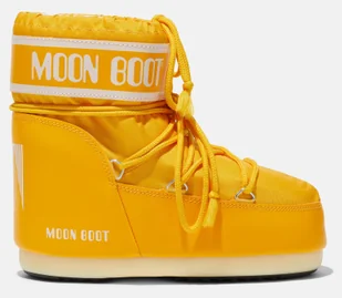 buty zimowe MOON BOOT ICON LOW NYLON Yellow - Moda i Uroda OUTLET - miniaturka - grafika 1